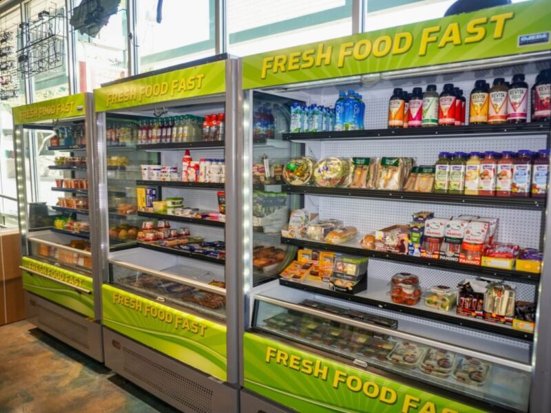 Convenience Store Design fresh food area