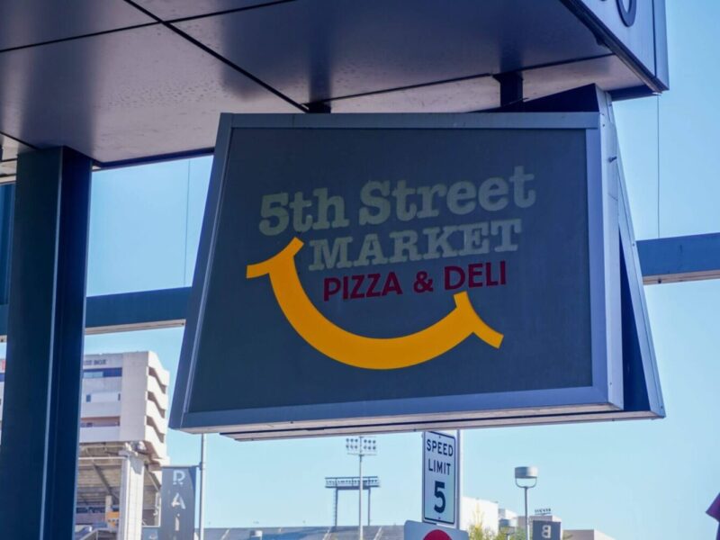 Convenience Store Design 5h Street Market sign